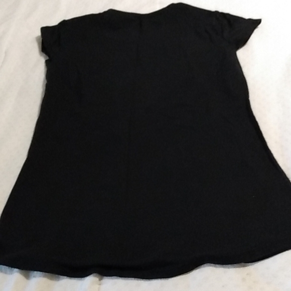 Girls Justice black "kid life" t-shirt - Picture 5 of 5